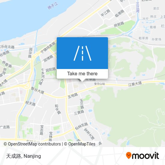 天成路 map