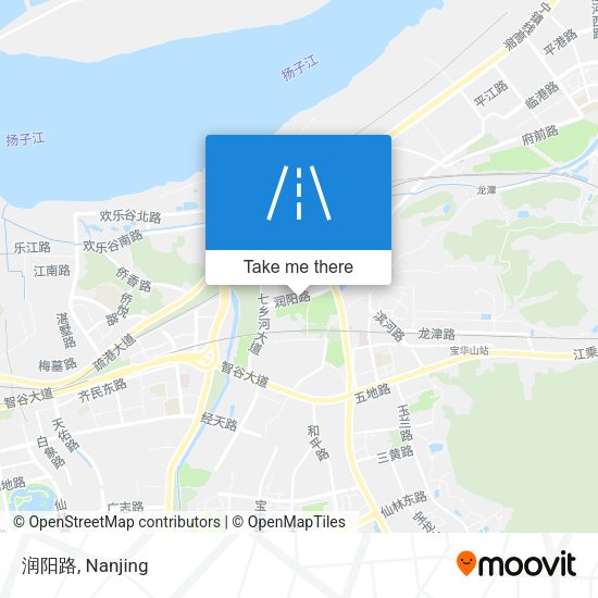 润阳路 map