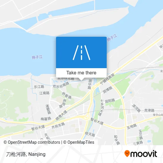 刀枪河路 map