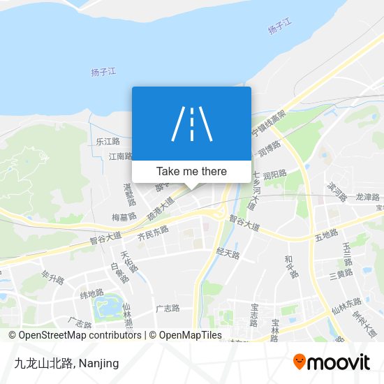 九龙山北路 map