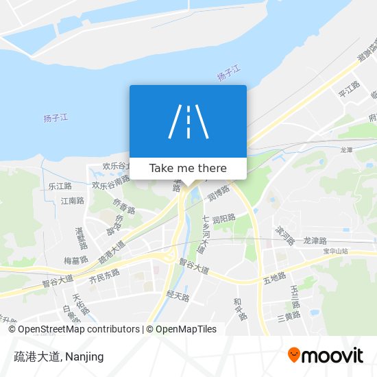 疏港大道 map