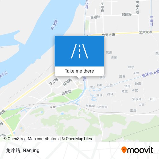 龙岸路 map
