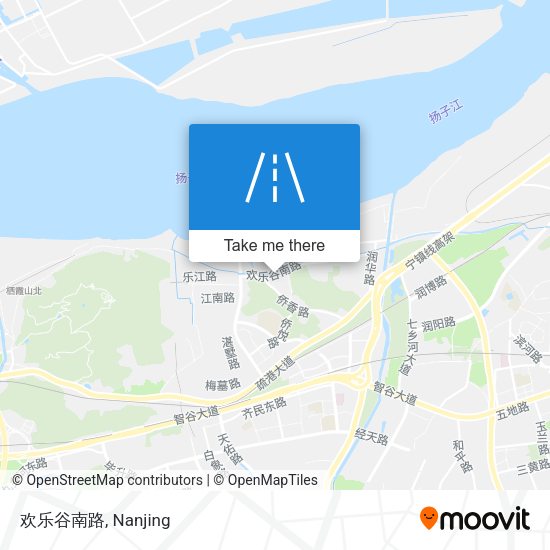 欢乐谷南路 map