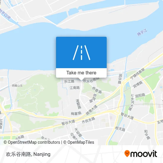 欢乐谷南路 map