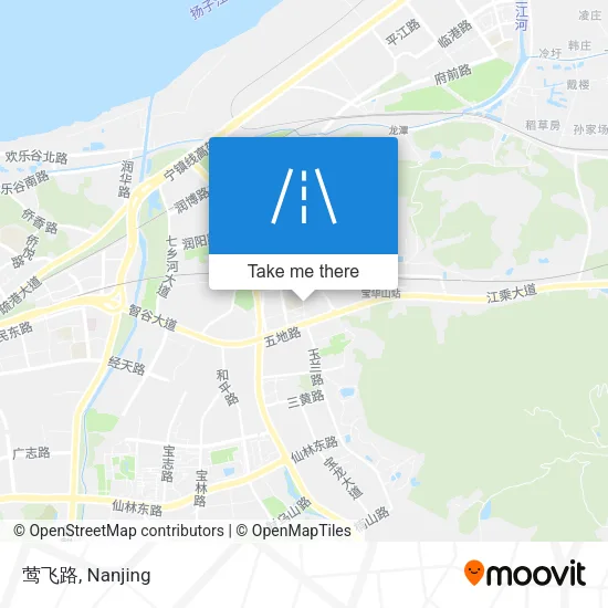 莺飞路 map