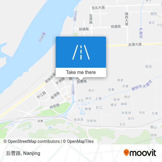 后曹路 map