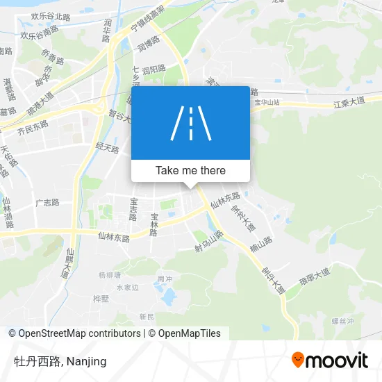 牡丹西路 map