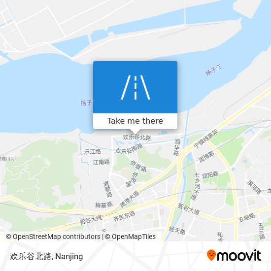 欢乐谷北路 map