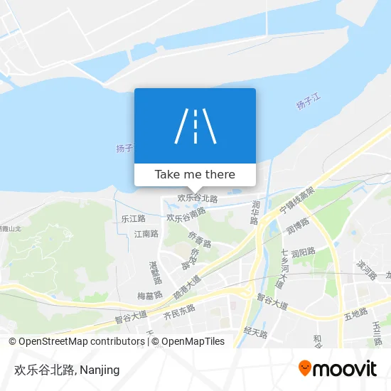 欢乐谷北路 map