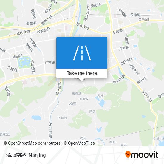 鸿堰南路 map