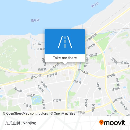 九龙山路 map
