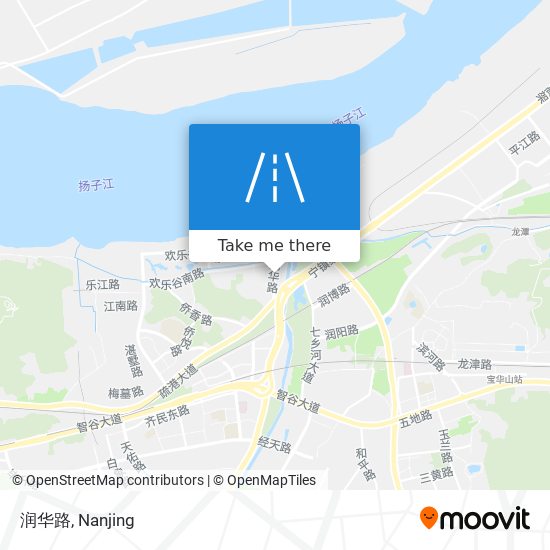 润华路 map