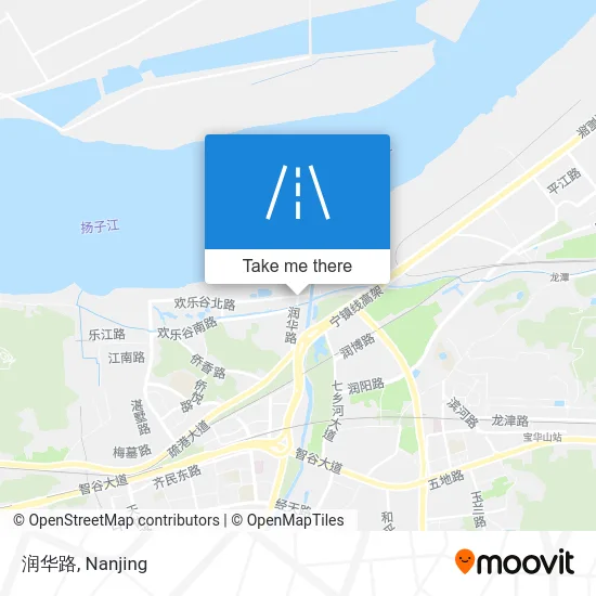润华路 map