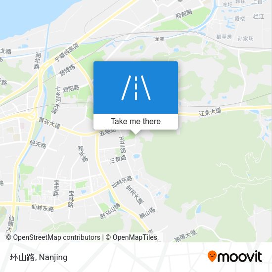 环山路 map
