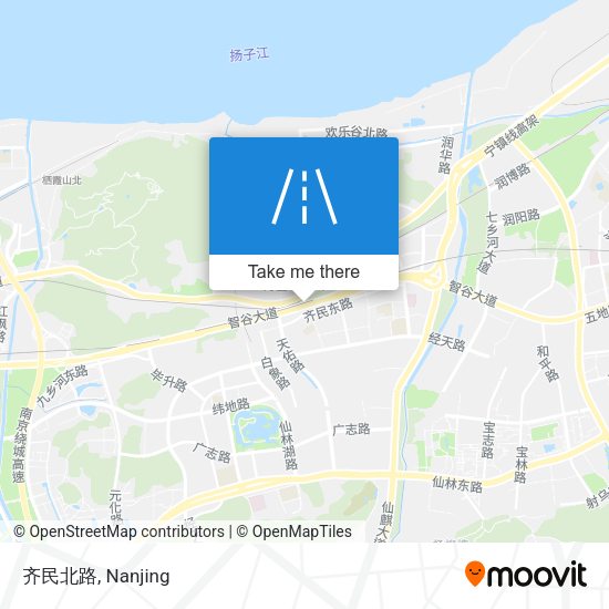 齐民北路 map
