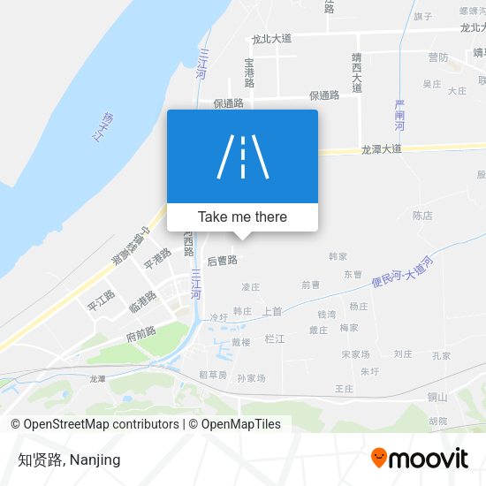 知贤路 map