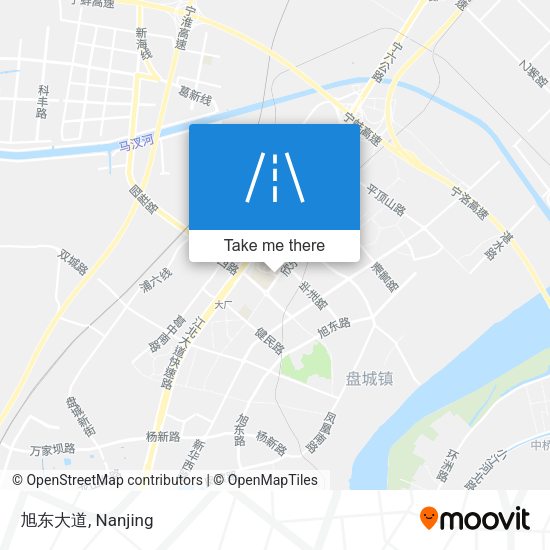 旭东大道 map