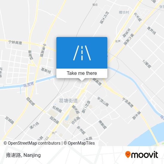 雍谢路 map