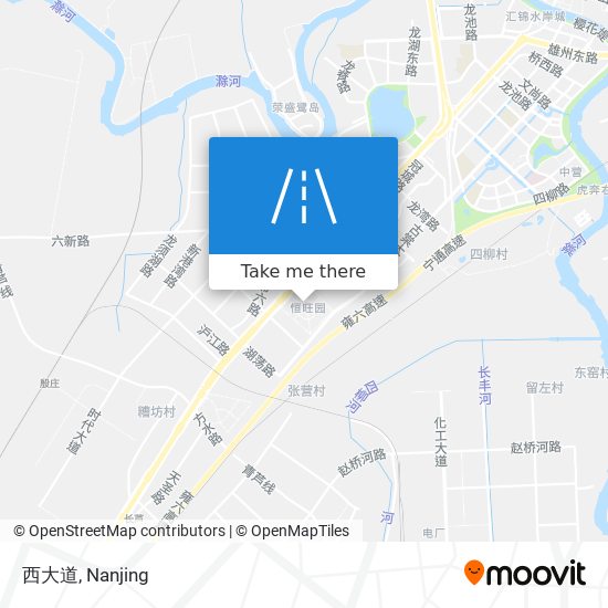 西大道 map