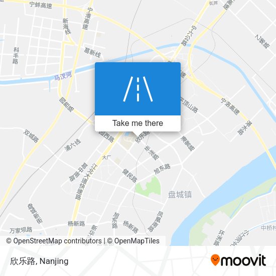 欣乐路 map