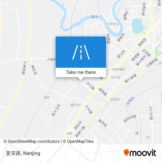 姜宋路 map