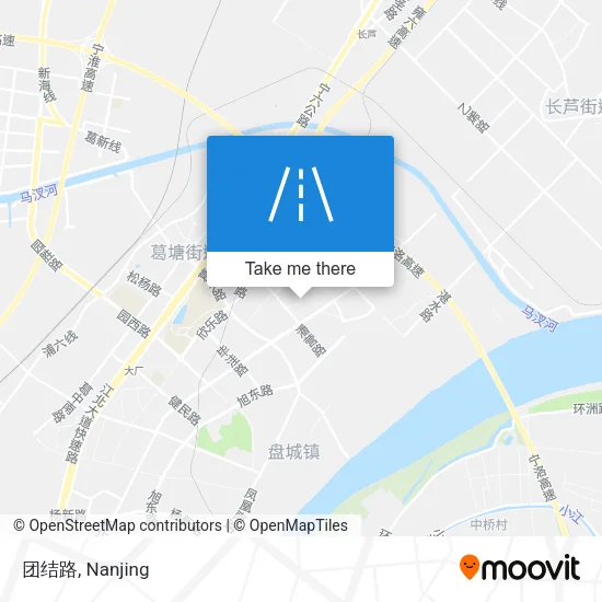 团结路 map