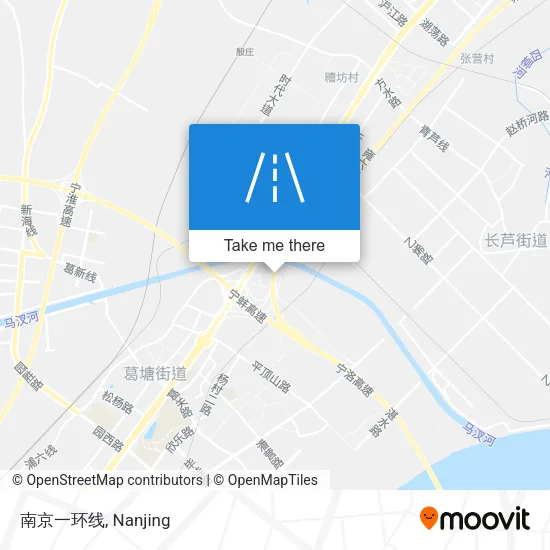 南京一环线 map