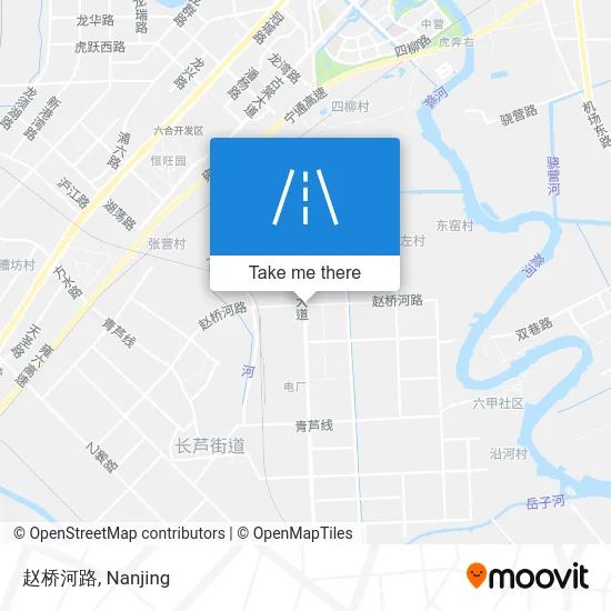 赵桥河路 map