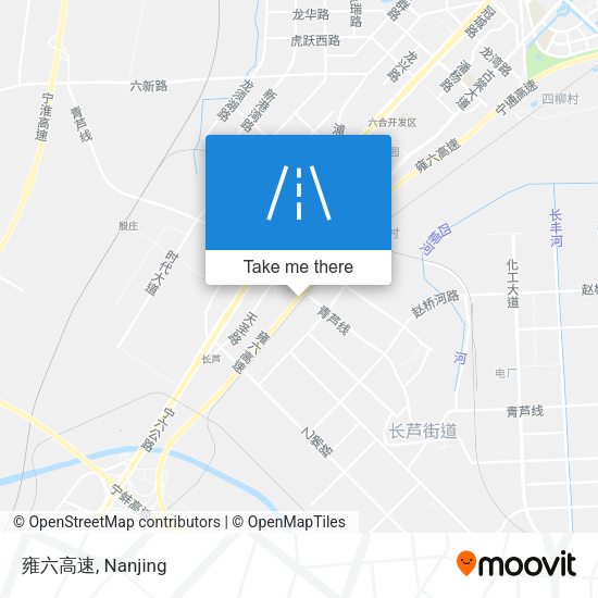 雍六高速 map
