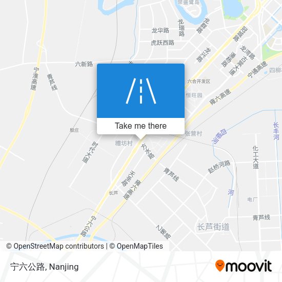 宁六公路 map