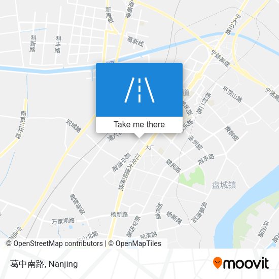 葛中南路 map