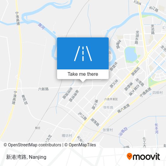 新港湾路 map