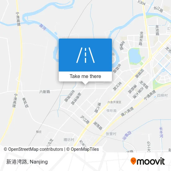 新港湾路 map