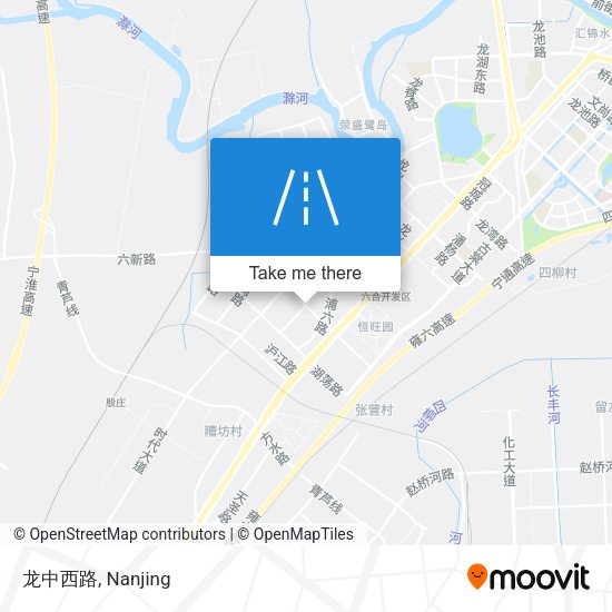 龙中西路 map