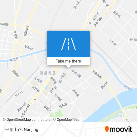 平顶山路 map