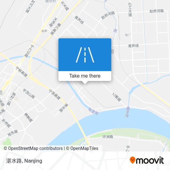 湛水路 map
