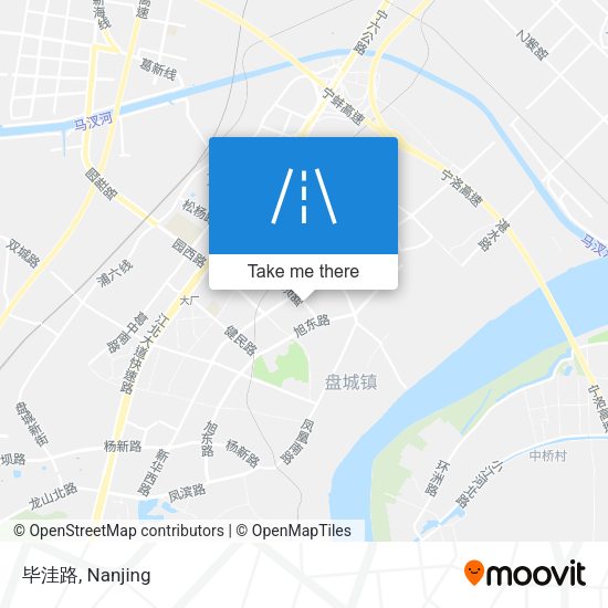 毕洼路 map