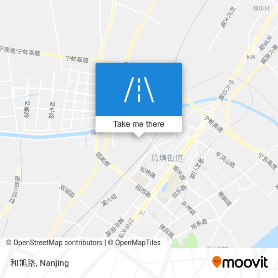 和旭路 map