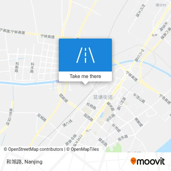 和旭路 map