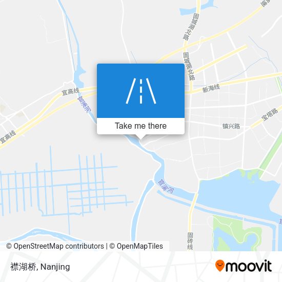 襟湖桥 map