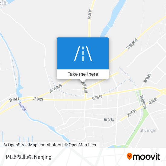 固城湖北路 map