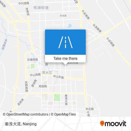 秦淮大道 map