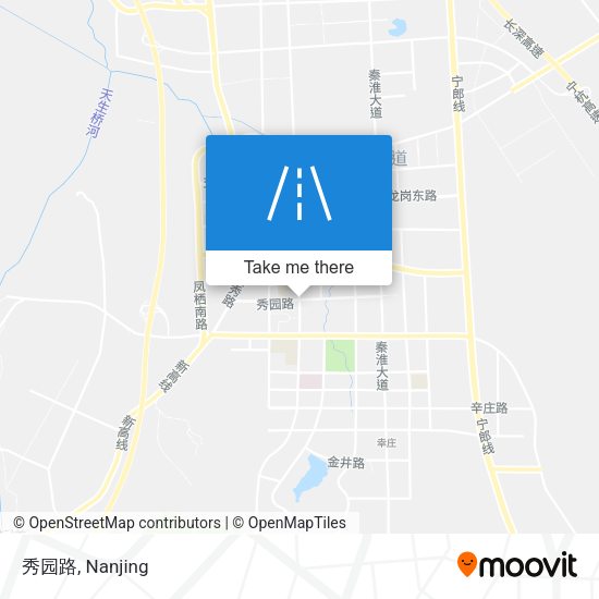 秀园路 map