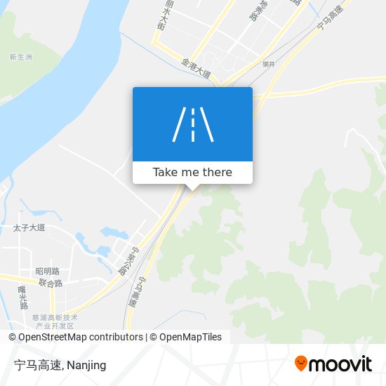 宁马高速 map