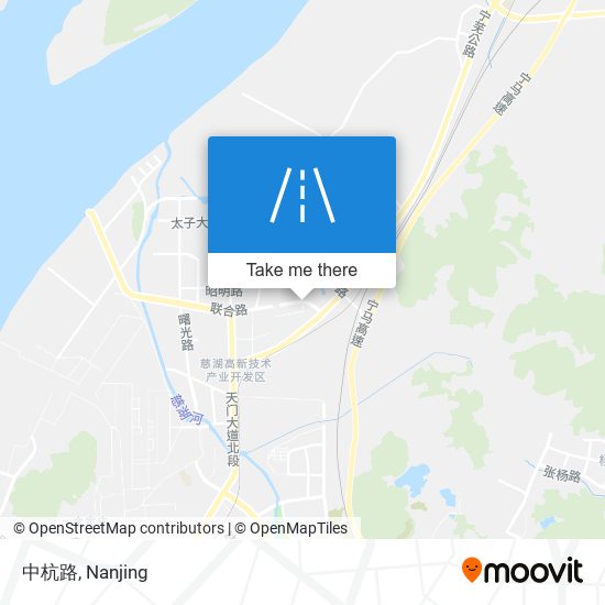 中杭路 map