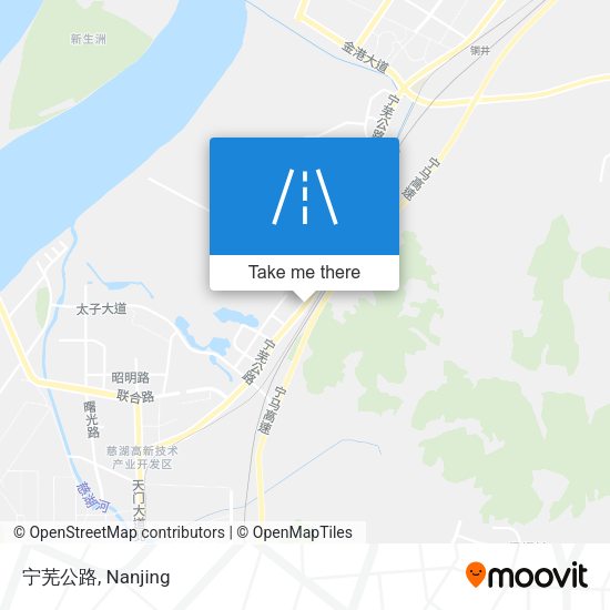 宁芜公路 map