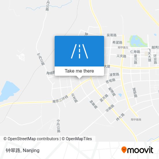 钟翠路 map