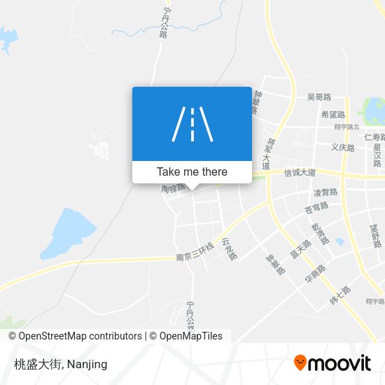 桃盛大街 map
