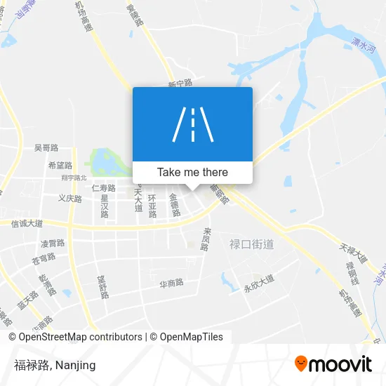 福禄路 map