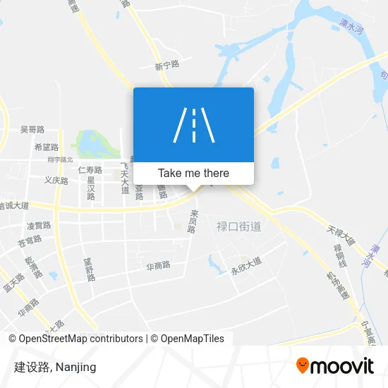 建设路 map